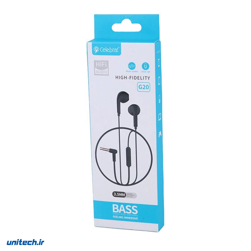 هندزفری سیمی سلبریت G203